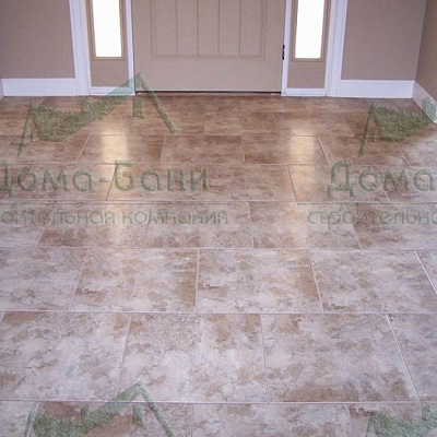Износостойкая плитка в прихожей